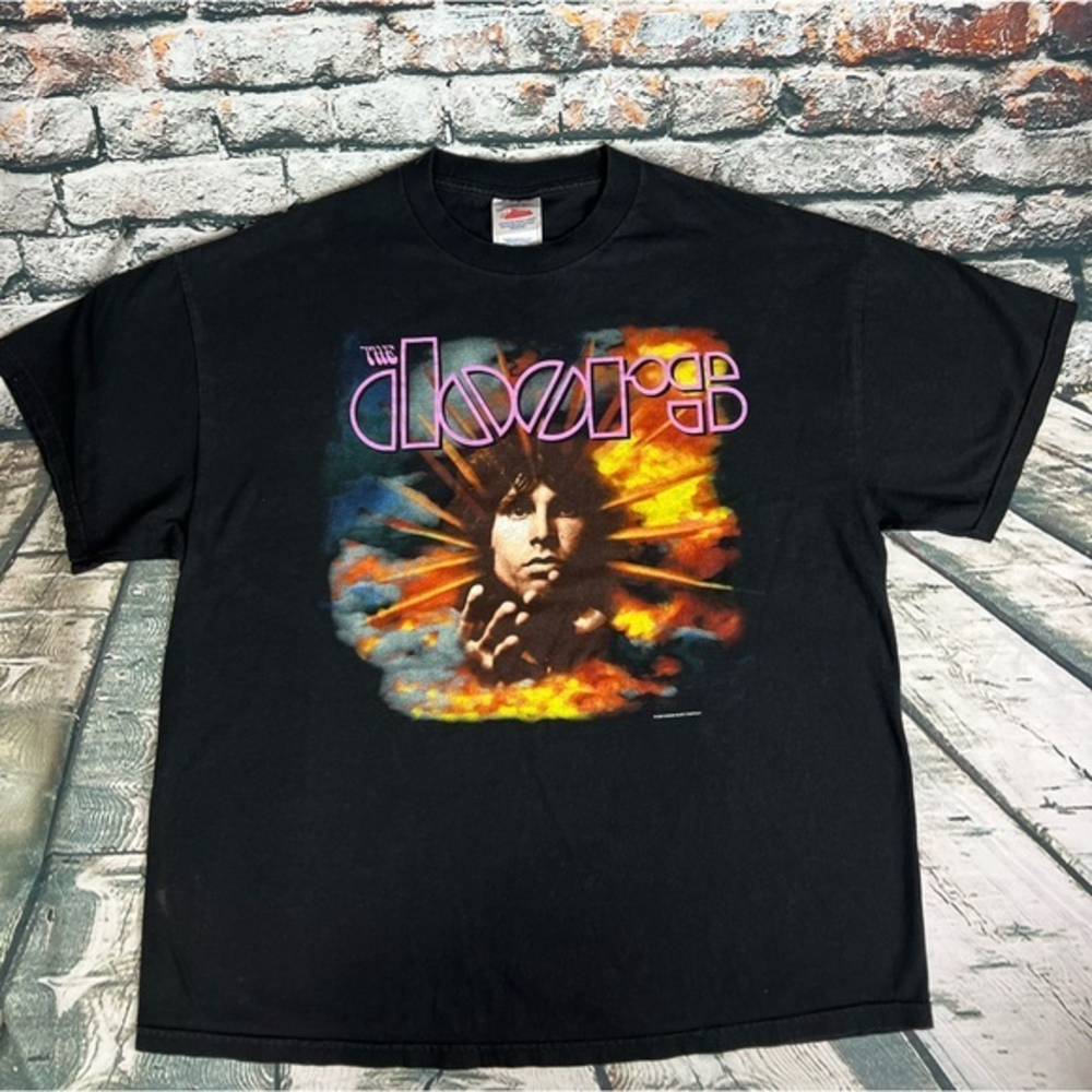 Vintage 1998 The Doors Jim Morrison Clouds Psychedelic T Shirt Large